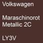 Preview: Volkswagen, Maraschinorot Metallic 2C, LY3V.